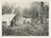 Photograph, Workers and surveyors camp at More's Mill; Unknown photographer; 1900-1910; RI.P36.93.490