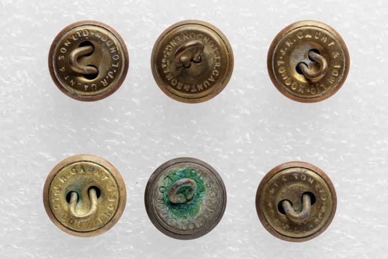 Buttons, Uniform, Assorted, Military and police; J. R. Gaunt & Sons ...