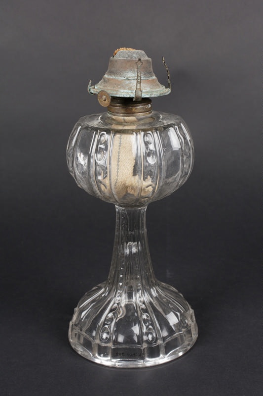 Lamp, Kerosene, Glass; Plume & Atwood Manufacturing Company; 18711950