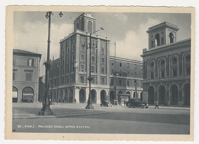 Photograph, Postcard of Piazzo Degli Uffici Statali
