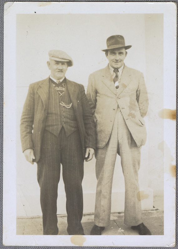 Photograph, Paddy Driver and Stan ; Unknown photographer; 1950-1959; RI ...