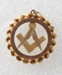 Badge, Lodge, Brother David Clark; Unknown manufacturer; 1890-1990; RI.W2017.3607