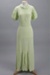 Dress, Bridesmaid's, Pale green crepe; McNaughton, Bell; 1935-1936; RI.CL98.176