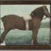 Framed painting, Portrait of a draught horse; Unknown artist; Unknown; RI.FW2021.455