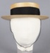 Hat, Boater, Bon Ton Ivy; Unknown manufacturer; 1908; RI.0000.188.1