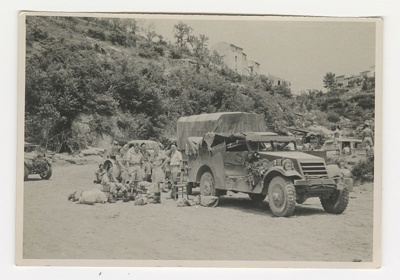 Photograph, Army Manoeuvres 1940s. image item