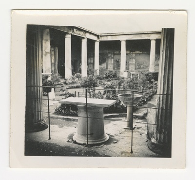 Photograph, Pompeii, Italy 1944 image item