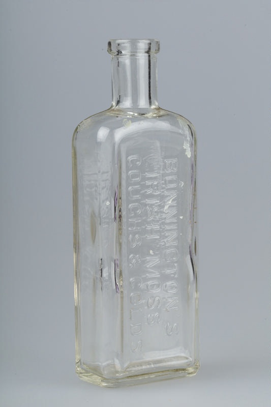 Bottle, Medication, Bonnington's Irish Moss Cough & Colds; Unknown