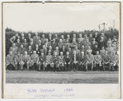 Photograph, Orepuki Rugby Club - 80th Jubilee - 1966. image item