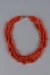 Necklace, Red coral; Unknown maker; 1850-1950; RI.W2001.64