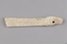 Ripi pāua, Bone pāua lever, Handle; Unknown Kaimahi ripi pāua; 1250-1900; RI.MA11