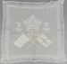 Tray cloth, Filet crochet, 1916 commemoration; Unknown maker; 1916; RI.W2019.3631.6