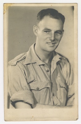 Photographic postcard, Jack Bickley. image item