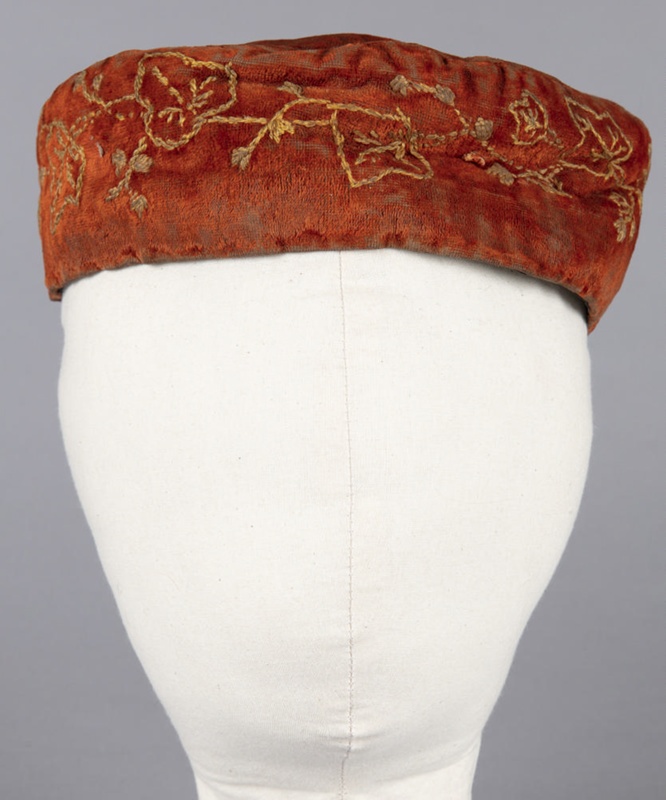 Hat, Smoking cap; Unknown maker; 18501900; RI.0000.027 eHive