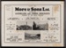 Framed print, Advertisement for More & Sons Limited, Sawmillers; Unknown printer; 1920-1940; RI.FW2021.085