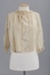 Blouse, Cream silk with pintucks; Unknown maker; 1910-1920; RI.CL93.02