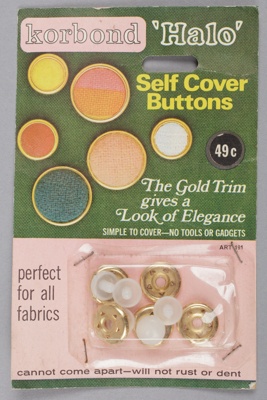 Korbond Self Cover Buttons Korbond Self Cover Buttons