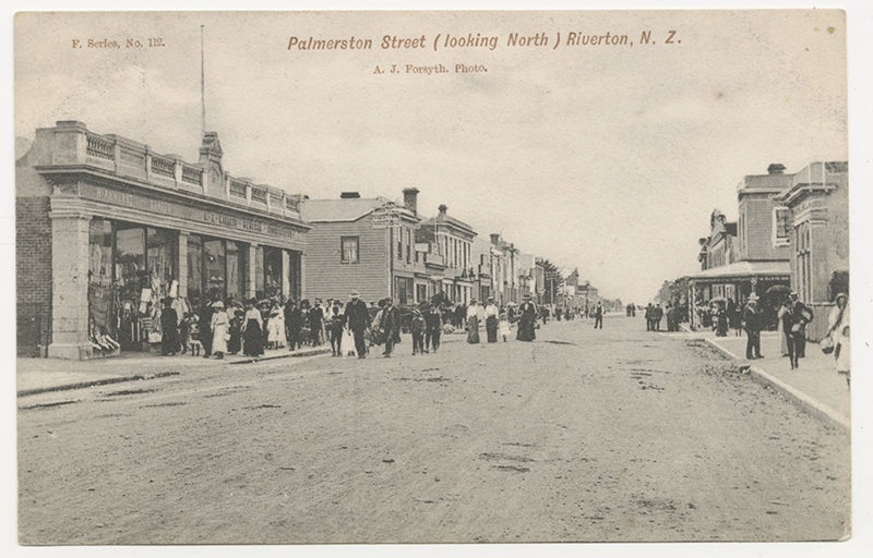 Photograph, Palmerston Street, Riverton; Forsyth, Albert Jubilee; 1900