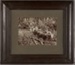 Framed photograph, Bushmen and bullock team; Phillips Brothers; 1904-1910; RI.FW2021.031