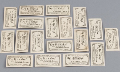 de reszke cigarette cards Cigarette cards, De Reszke, Real Photographs 4th and 5th Series; J.  Millhoff & C