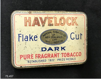 Tin, Tobacco; Imperial Tobacco Co of New Zealand Ltd; 1872; 2401020