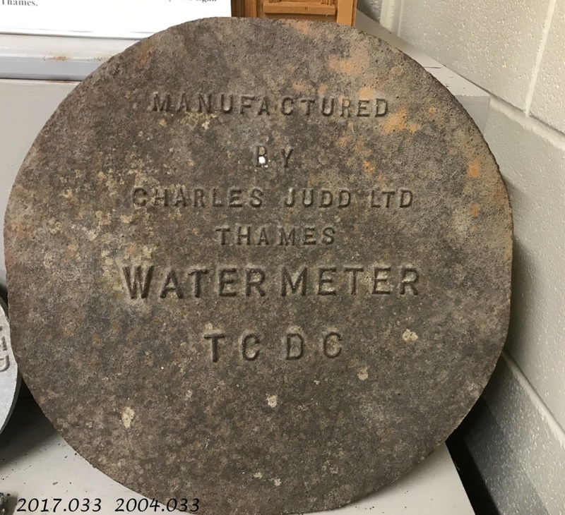 Water meter cover judd s foundry 1975ca 2004 033 ehive