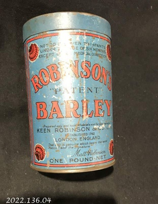 Container, Robinson's Barley image item