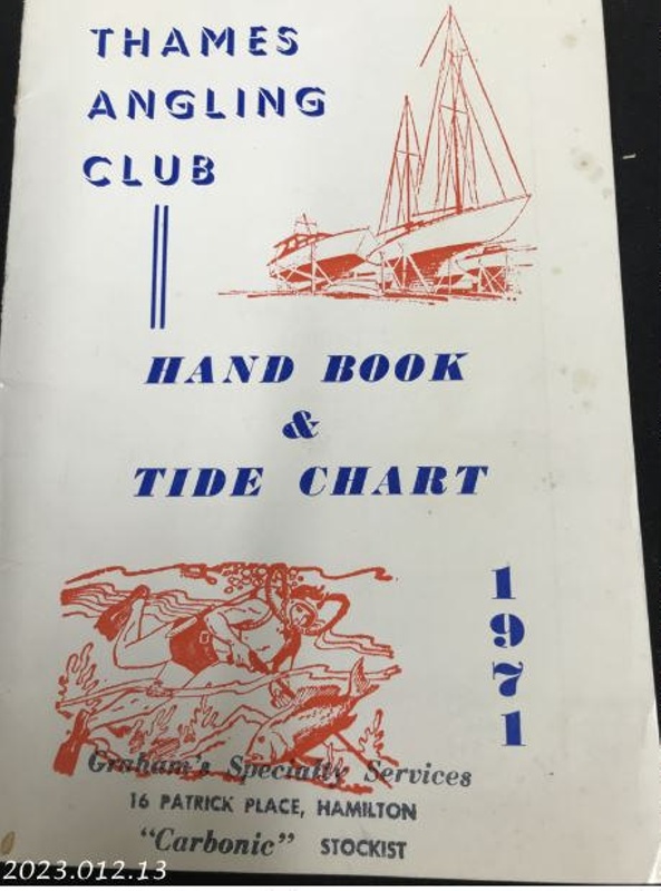 Booklet, Thames Angling Club; Thames Angling Club; 1971; 2023.012.13 on