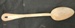 Spoon, metal; unknown; x182