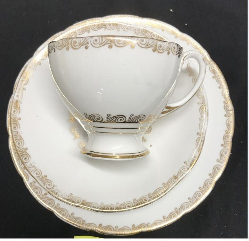 Tea Set; Royal Standard Bone China; 2021.193.12 on NZ Museums