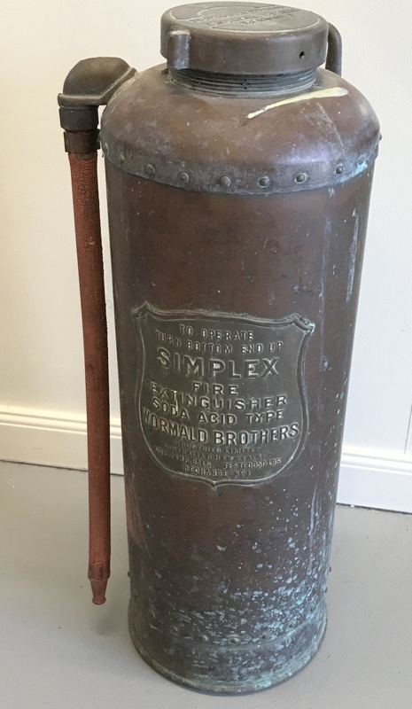 Extinguisher, Fire Simplex; Wormald Brothers Industries Limited; 2022. 