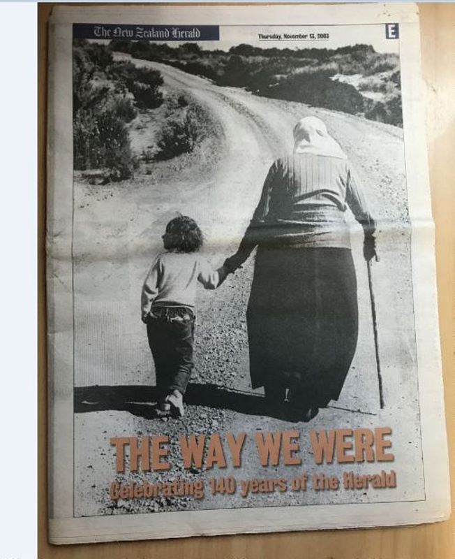 Newspaper The Way We Were The New Zealand Herald 13 November 2003 Newspaper the way we were the new zealand herald 13 november 2003