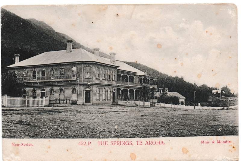 Postcard, Te Aroha. Postcard