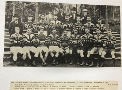 Photograph, Thames Rugby Representatives; Auckland Weekly News; 17 Sept ...