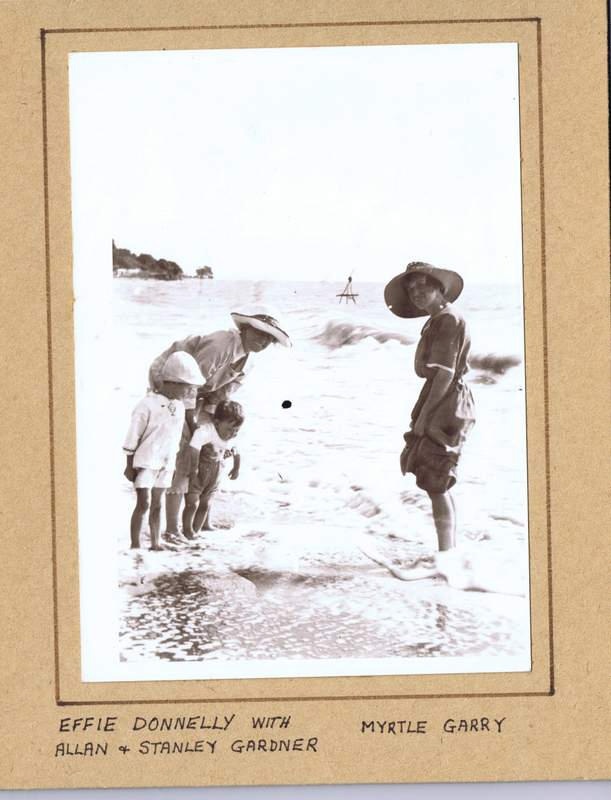 Photograph, Group at beach Thames Coast; unknown; 1920s; 2019.001.0233 ...