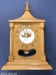 Clock, wooden; Edward John (Ted) Egan; 2022.105.01