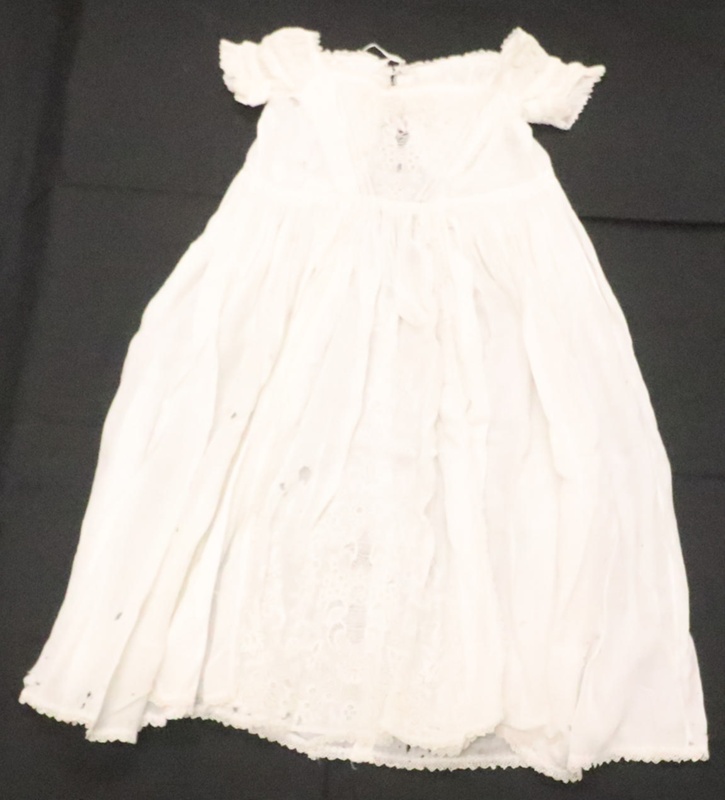 Gown, Christening or Petticoat; unknown; unknown; 0310014 on NZ Museums
