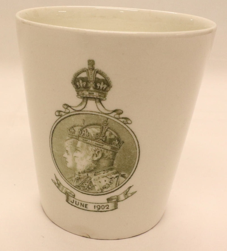 Beaker - King Edward VII 'The Kings Coronation Dinner'; Royal Doulton ...