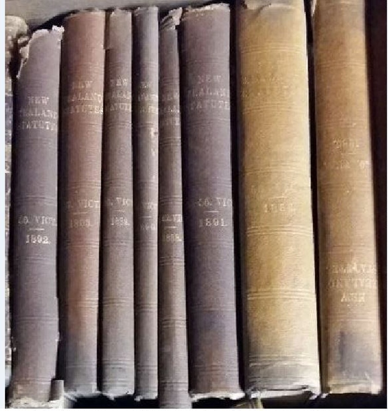 Book, The Statutes of the Dominion of New Zealand; New Zealand