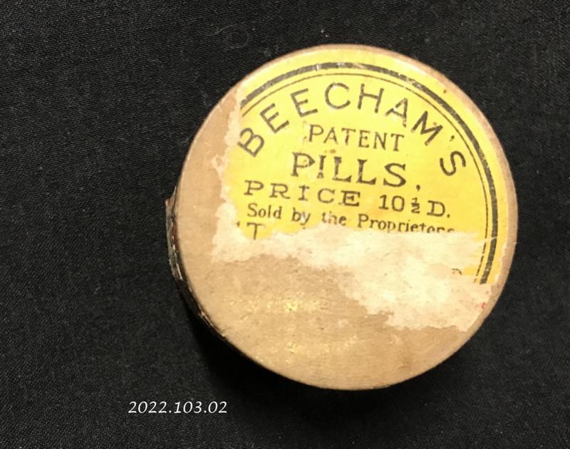 Pill box; Beecham's Pills; 2022.103.02 | eHive