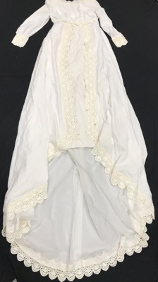 Gown, Wedding; unknown; 2022.027.01