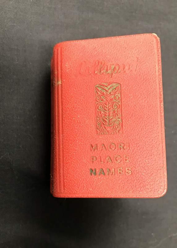 Book, Maori Place Names