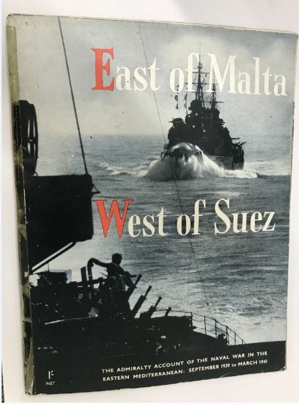 Book, East of Malta West of Suez; His Majesty's Stationery Office; 2021