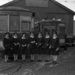 New Plymouth Borough Tramways, Group, Swainson's Studios, 15/04/1945, SW1945.1579