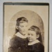 Cabinet photograph [depicting Violet and Thora Daisy Kerr Taylor]; R H Bartlett; 19th Century; XAH.GH.2.30