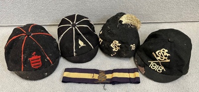 Caps and Hatband of Old Boy WCS 1915-18 image item