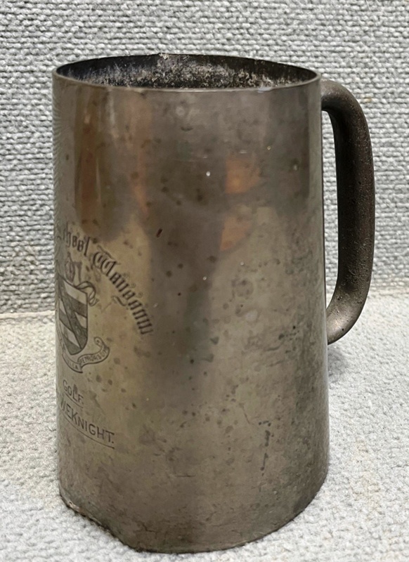 1907 Golf Trophy of W E Knight OB1573