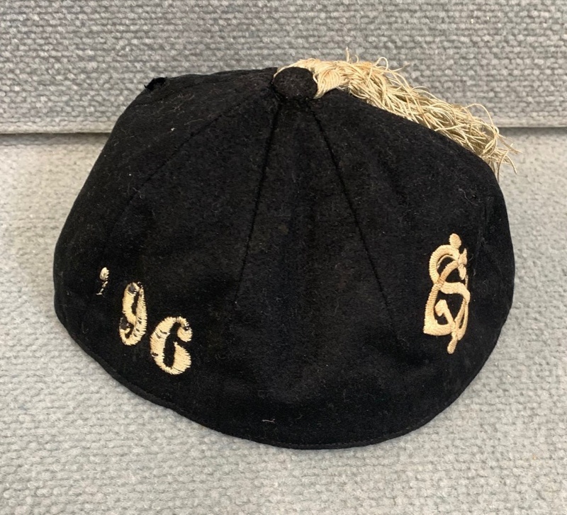 WCS 1st XV Rugby Cap of M M Earle 1890-96