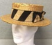 A straw boater from Dr V B Cook (WCS 1937-41)  ; 1935