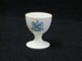 China egg cup with pre 1953 WCS Coat of Arms ; late 1800s
